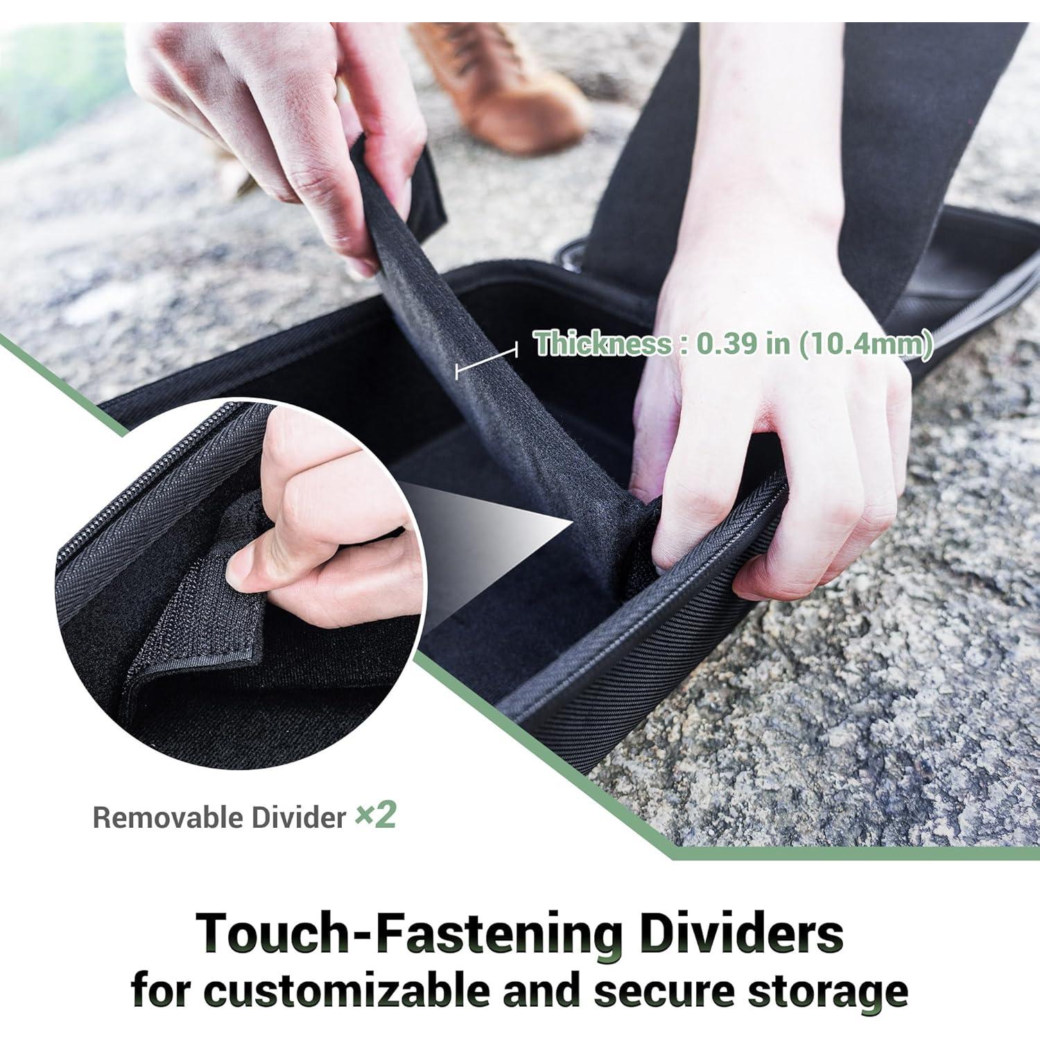 Funda Dura Impermeable JJC para Cámara SLR y Lentes