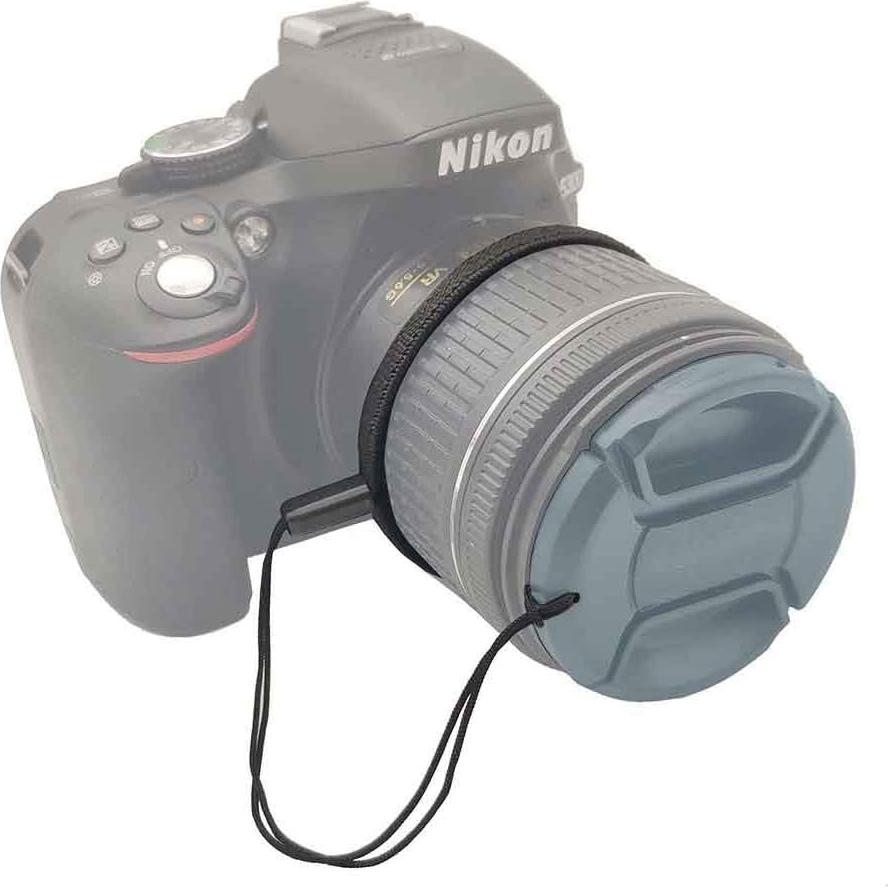 Paquete de 5 Sujetadores de Tapas de Lente ULBTER para DSLR