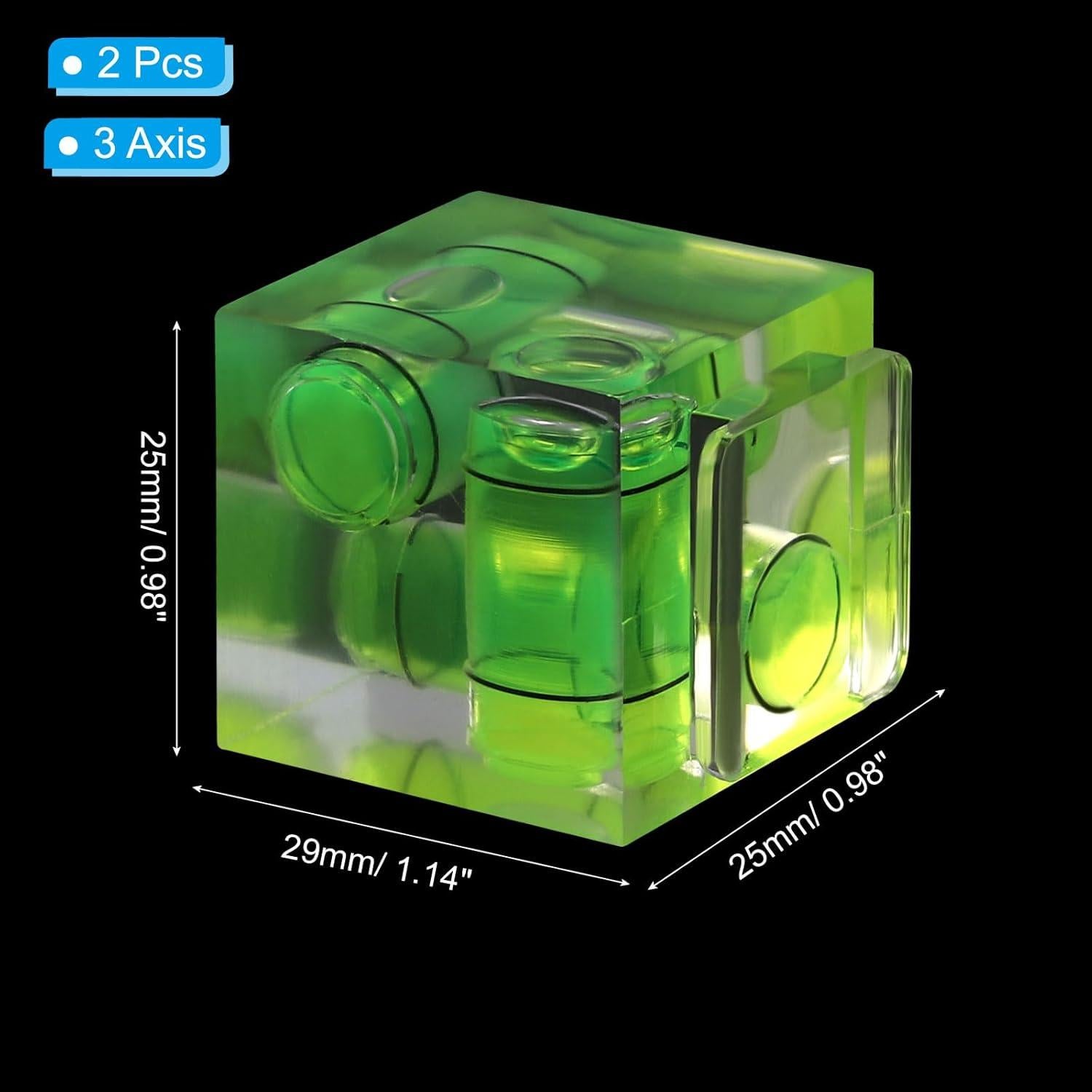 Cubierta de Zapata Caliente PATIKIL 2 Piezas Verde Acrílico