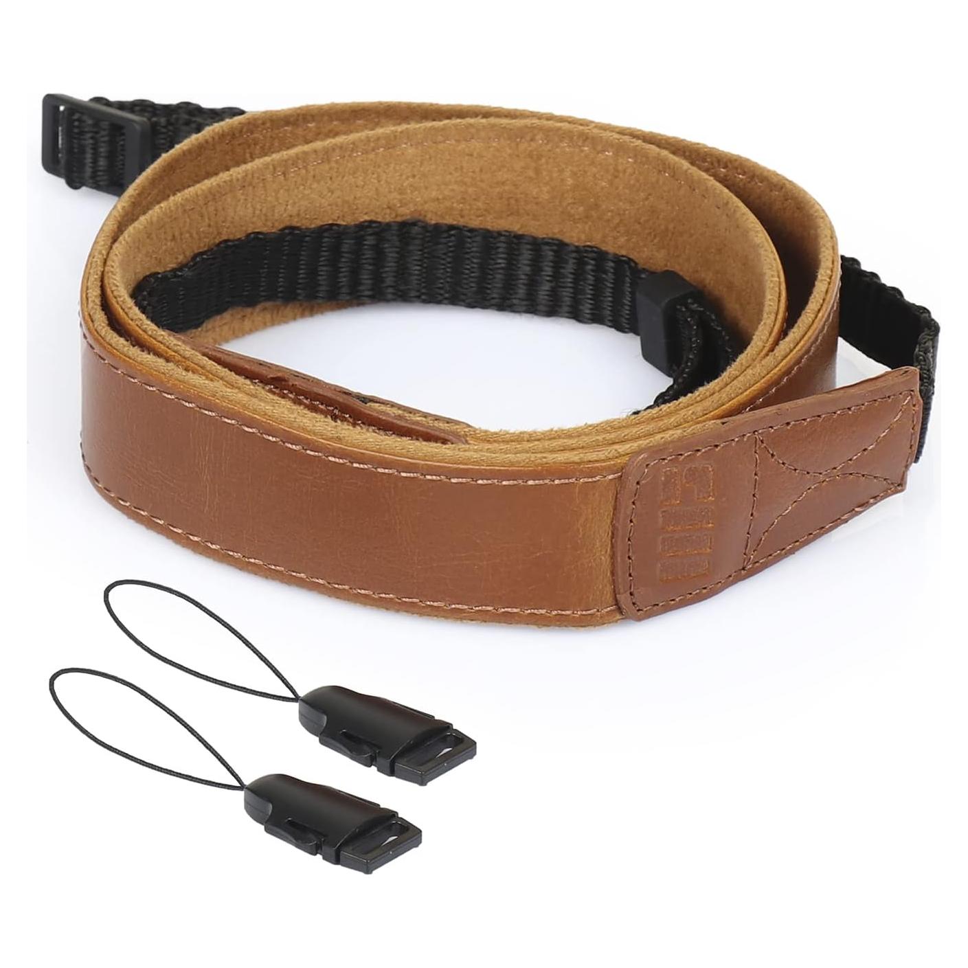 Correa de Cuero PU MegaGear para Cámara DSLR/SLR - Unisex