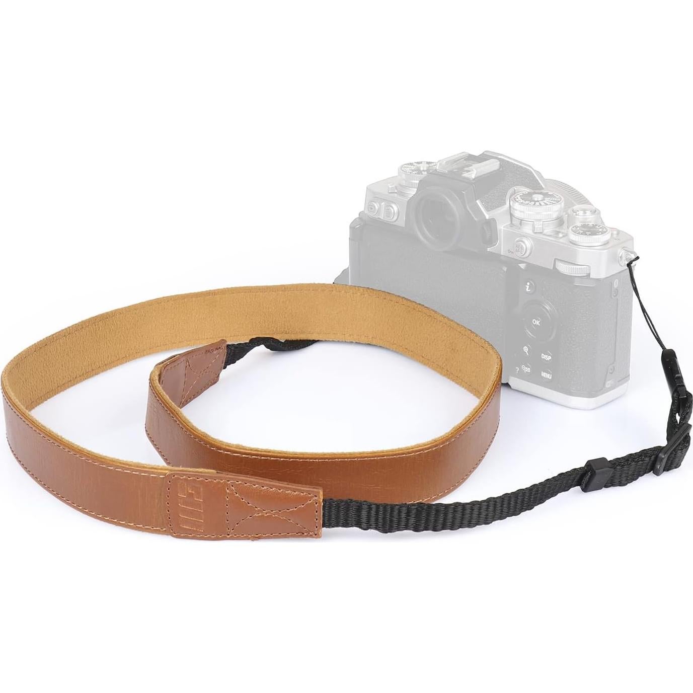 Correa de Cuero PU MegaGear para Cámara DSLR/SLR - Unisex