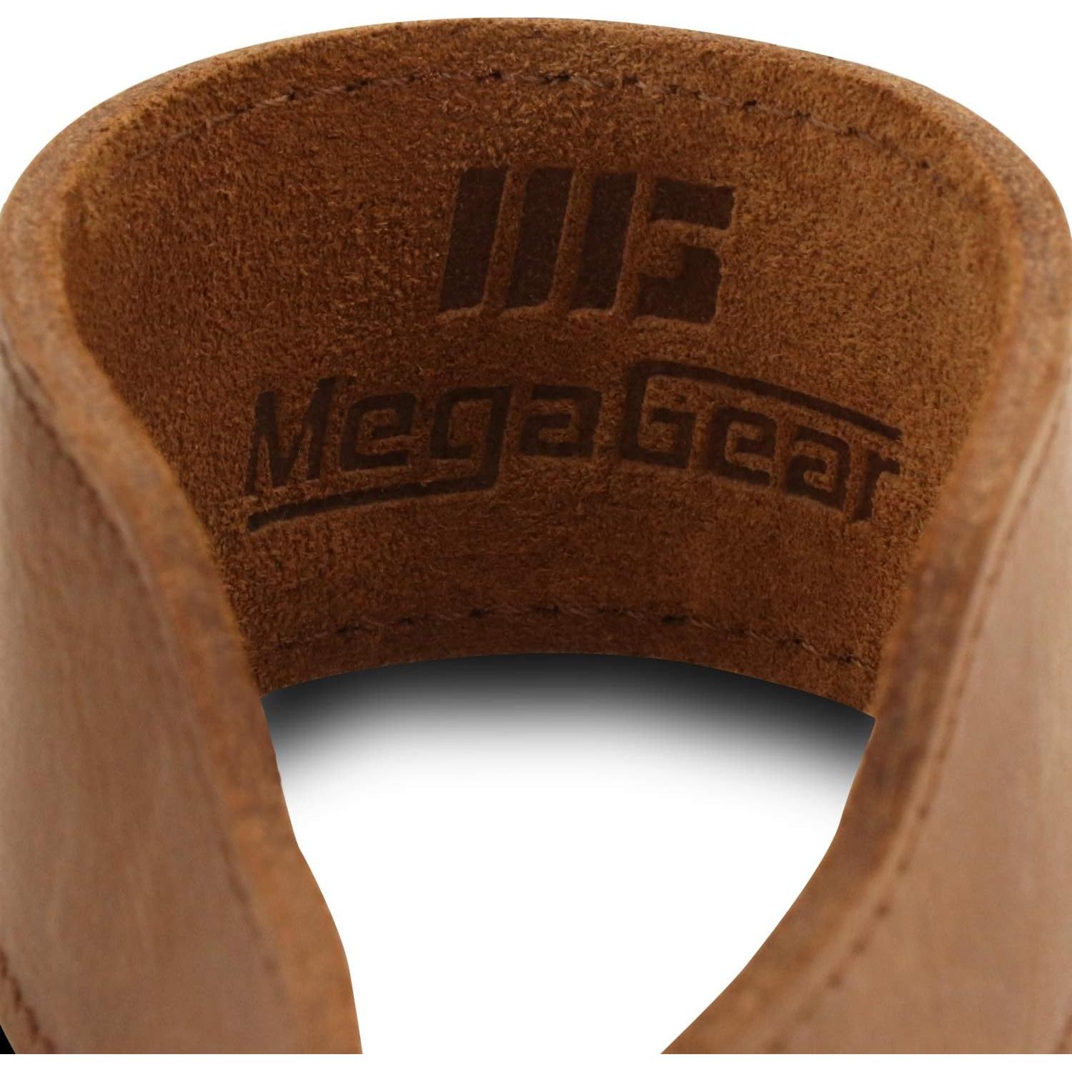 Correa de Muñeca de Cuero Genuino MegaGear para Cámaras SLR/DSLR