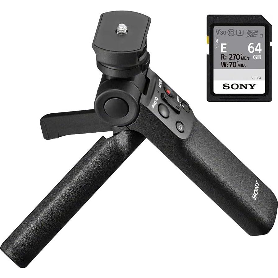 Kit de Accesorios para Vlogger Sony ACCVC1 con Grip y Tarjeta SD 64GB