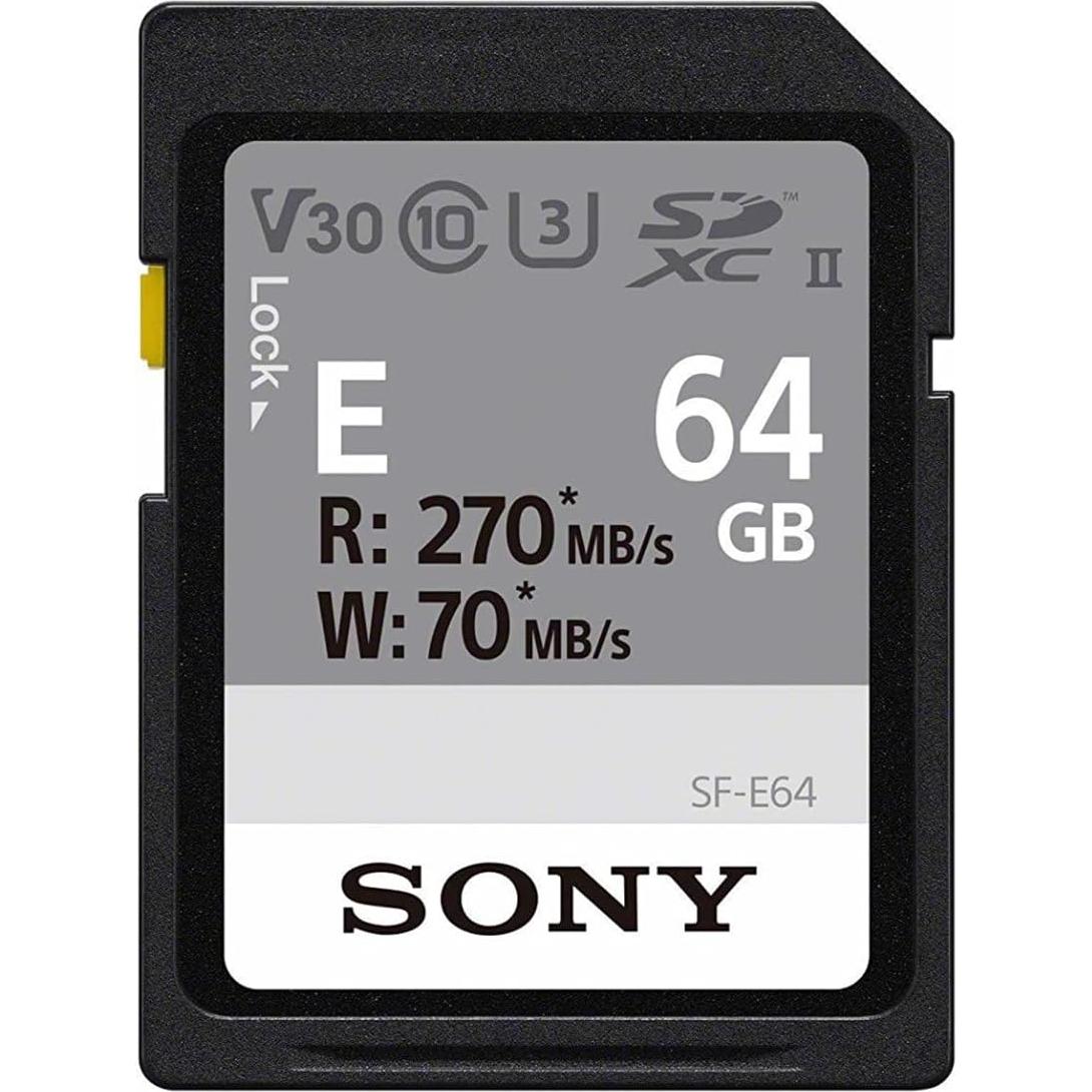 Kit de Accesorios para Vlogger Sony ACCVC1 con Grip y Tarjeta SD 64GB