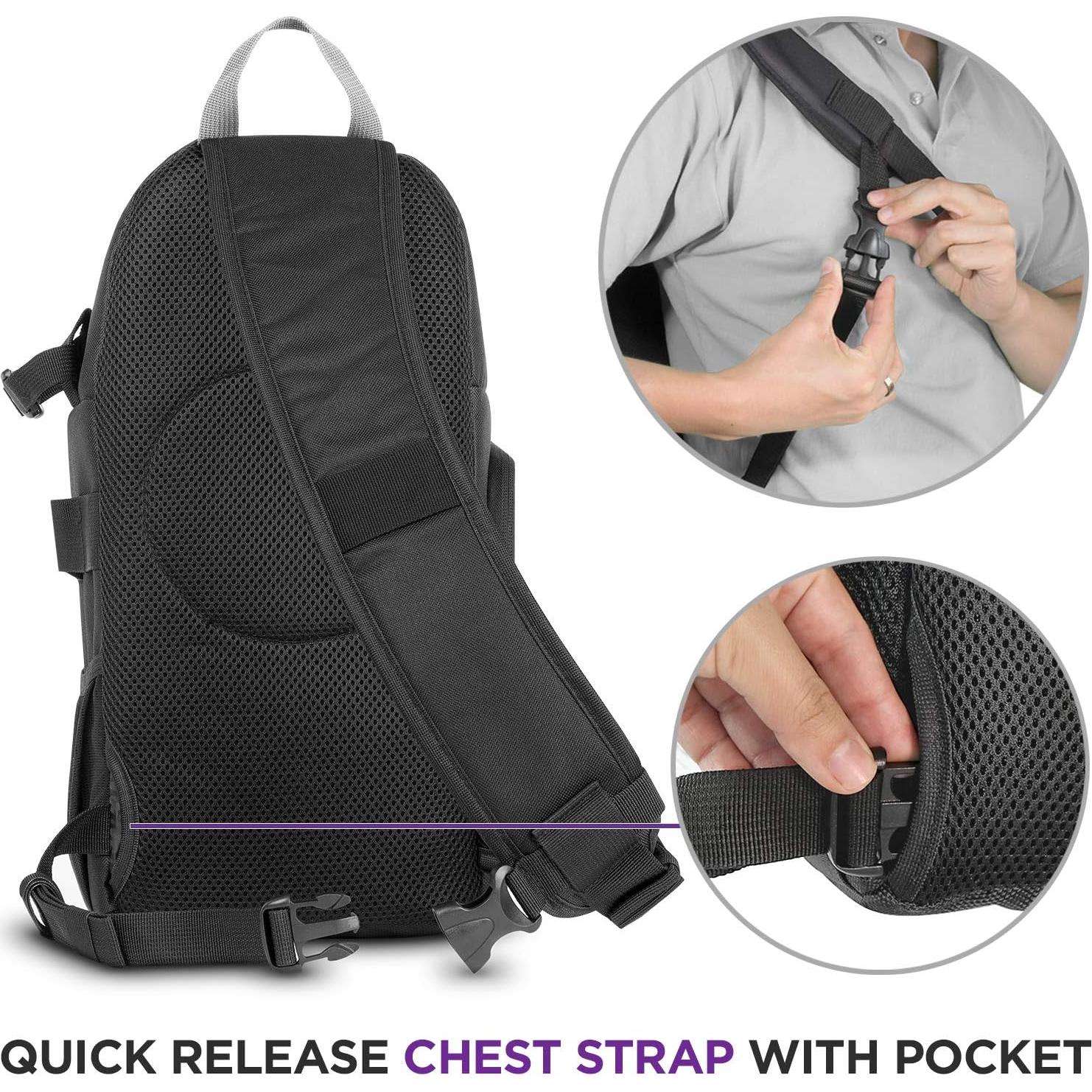 Bolsa de Mensajero Altura Photo para Cámara DSLR y Sin Espejo