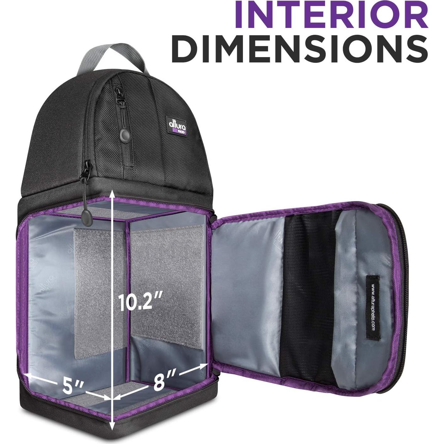 Bolsa de Mensajero Altura Photo para Cámara DSLR y Sin Espejo