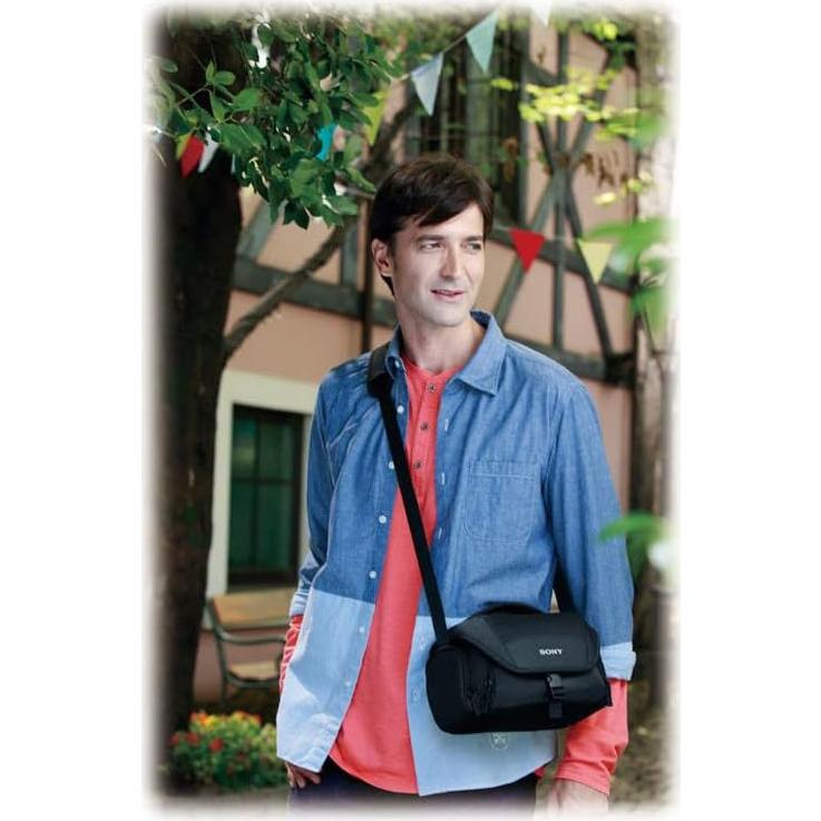 Funda Suave Sony LCSU21 para Cámaras Cyber-Shot y Alpha NEX