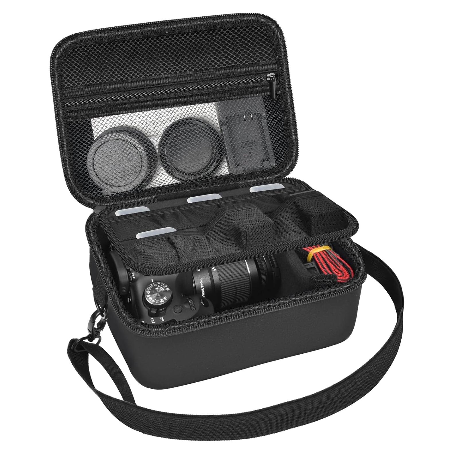 Funda de cámara ALKOO para Canon y Sony - Negro