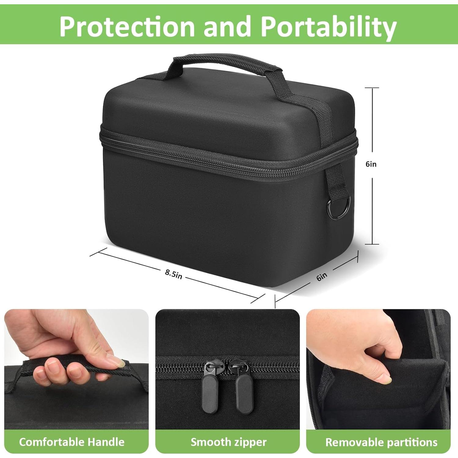 Funda de cámara ALKOO para Canon y Sony - Negro