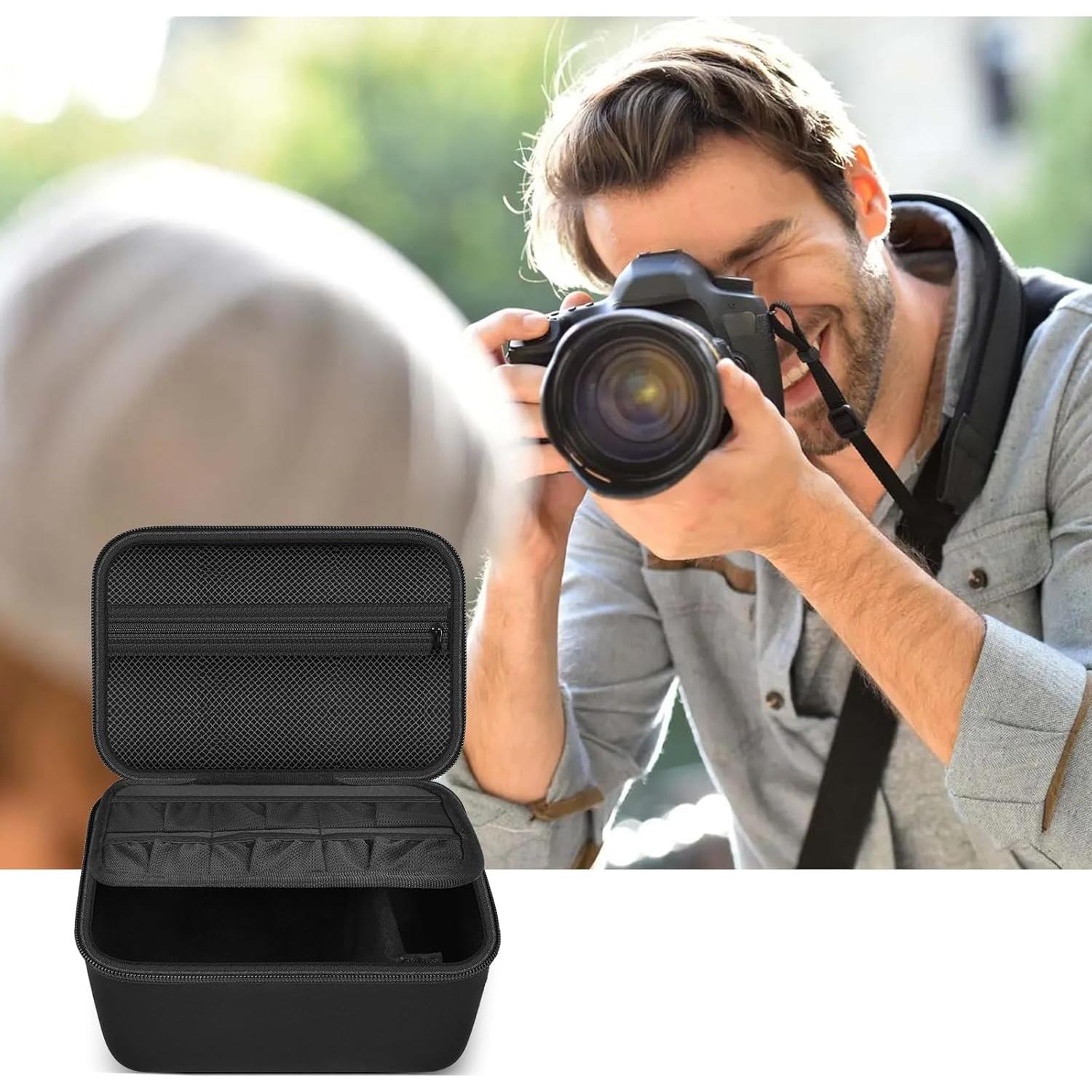 Funda de cámara ALKOO para Canon y Sony - Negro