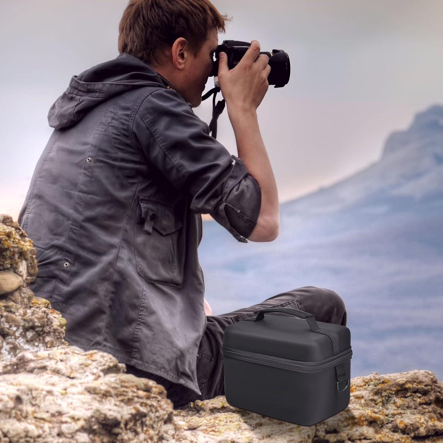 Funda de cámara ALKOO para Canon y Sony - Negro