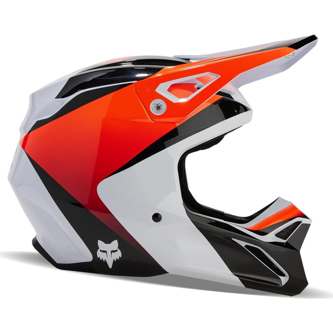 Casco de Motocross Fox Racing V1 Negro/Azul 2.68 kg