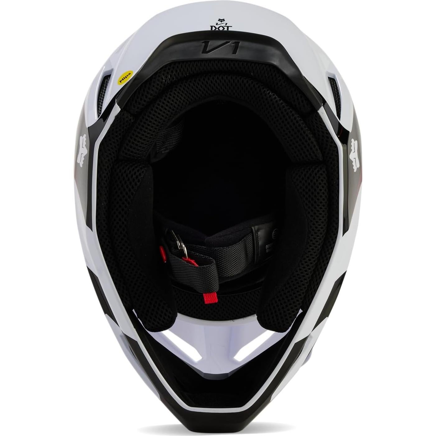 Casco de Motocross Fox Racing V1 Negro/Azul 2.68 kg
