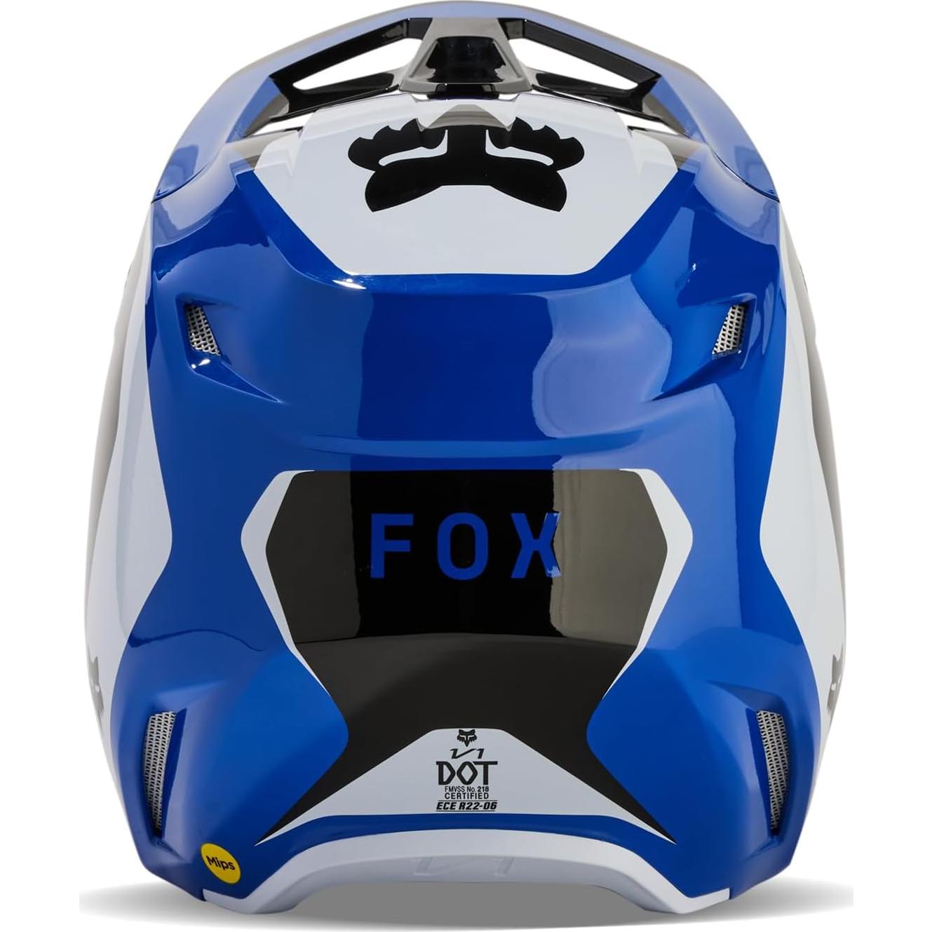 Casco de Motocross Fox Racing V1 2X Negro/Azul