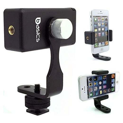 Montura de grabación para cámara DSLR AccessoryBasics con zapata caliente