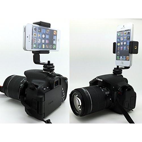 Montura de grabación para cámara DSLR AccessoryBasics con zapata caliente