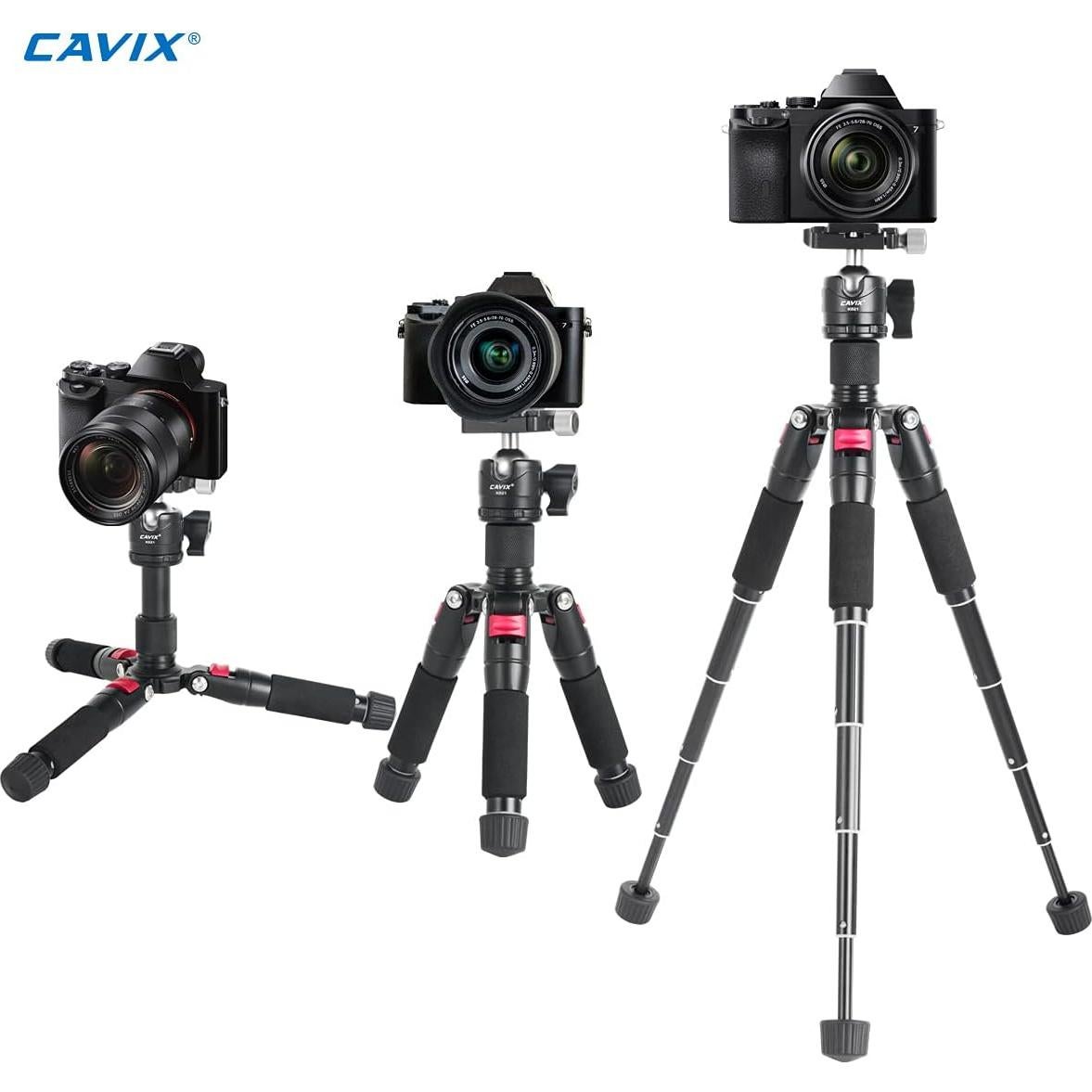 Trípode Mini de Escritorio CAVIX K521 50cm 360° Cabezal