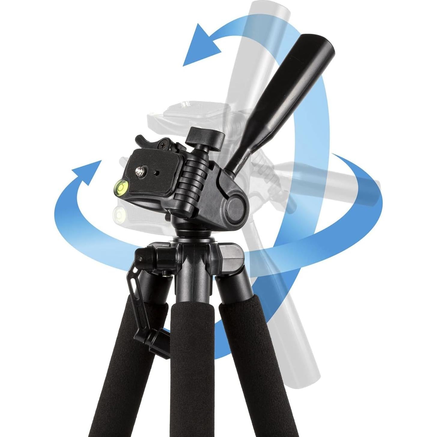 Trípode Compacto I3ePro BP-TR57 1.5kg 57" con Cabezal Pan