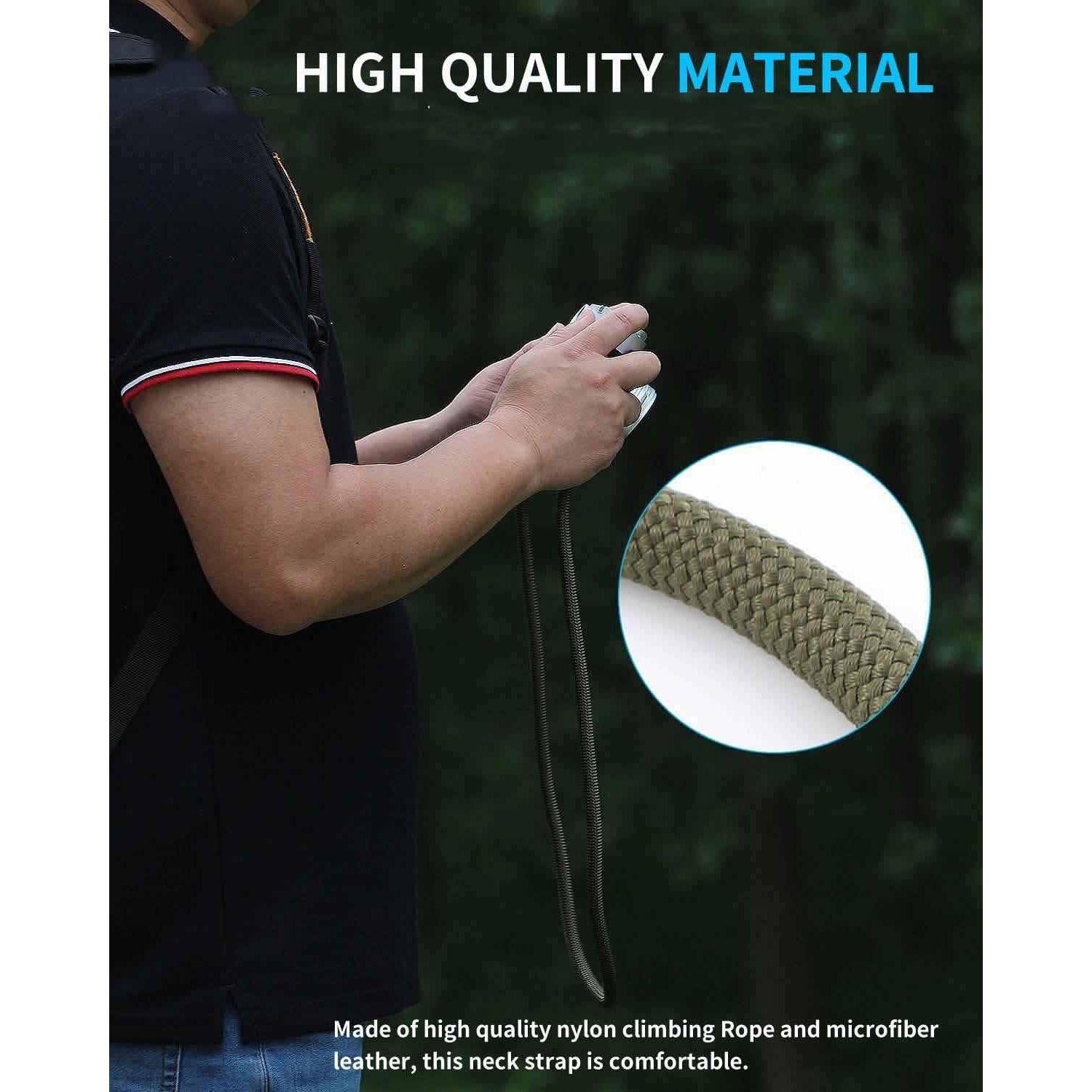 Correa de Cuello para Cámara Keabroir CSNS-UNYLGRN Nylon Verde