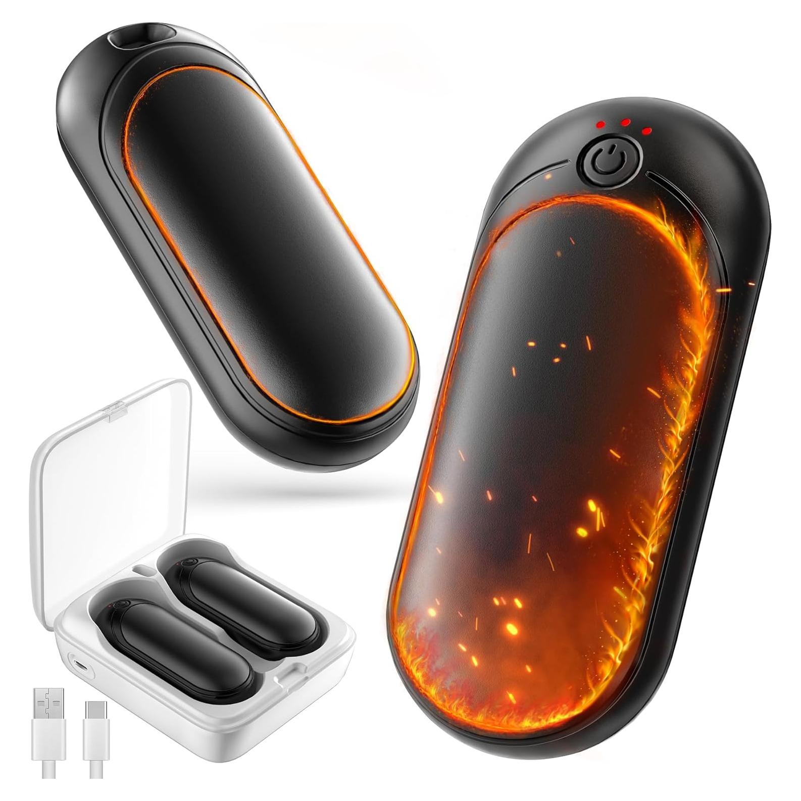 Calentadores de Manos ZIQENLK N6 Recargables 14000mAh Doble Calor