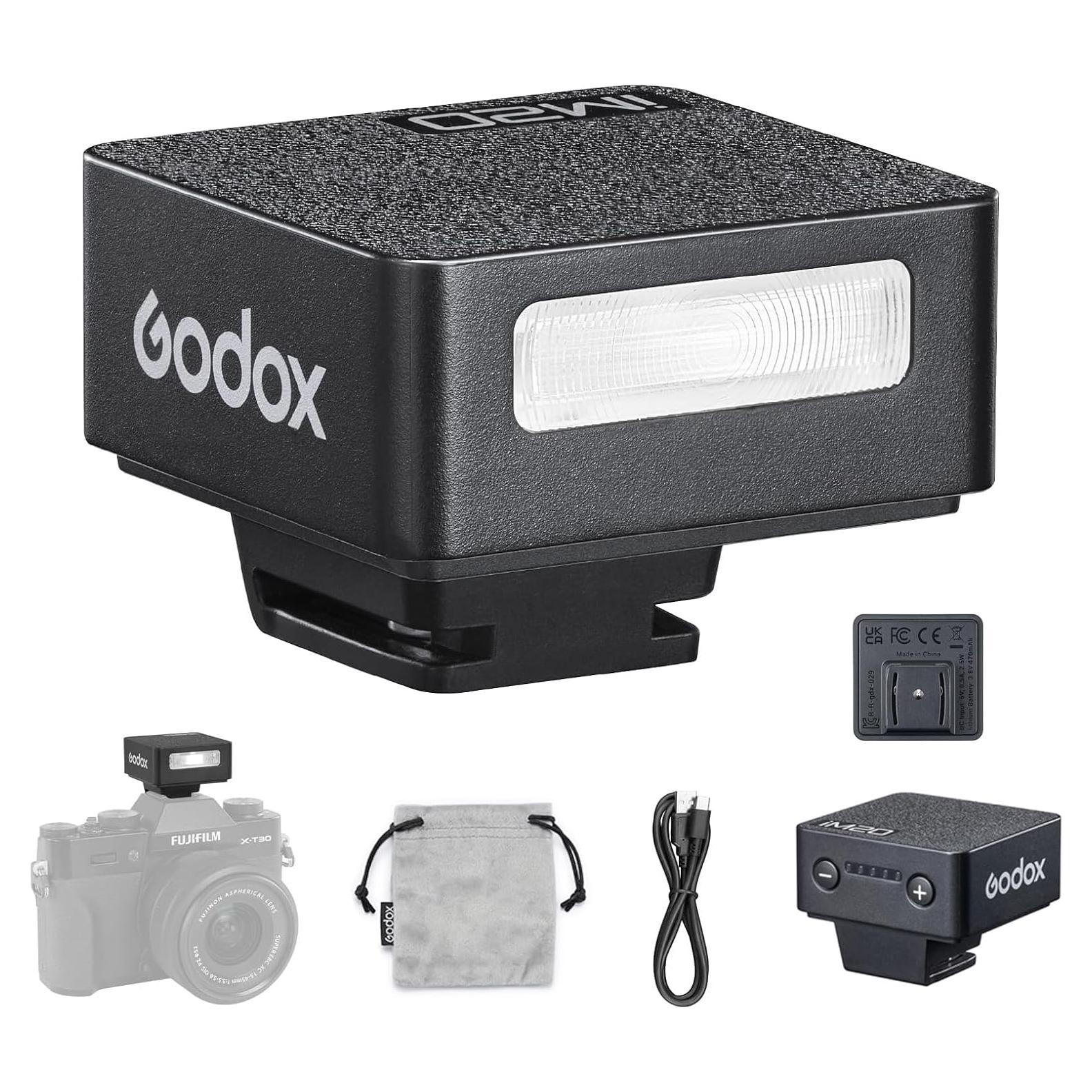 Flash Godox iM20 Mini Speedlite para Cámara - 440 Flashes