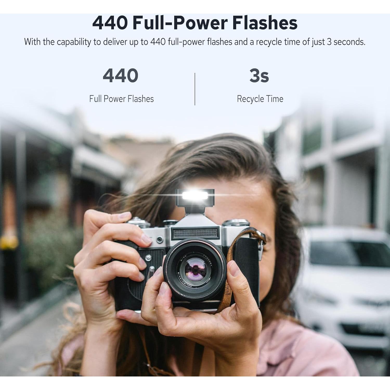 Flash Godox iM20 Mini Speedlite para Cámara - 440 Flashes