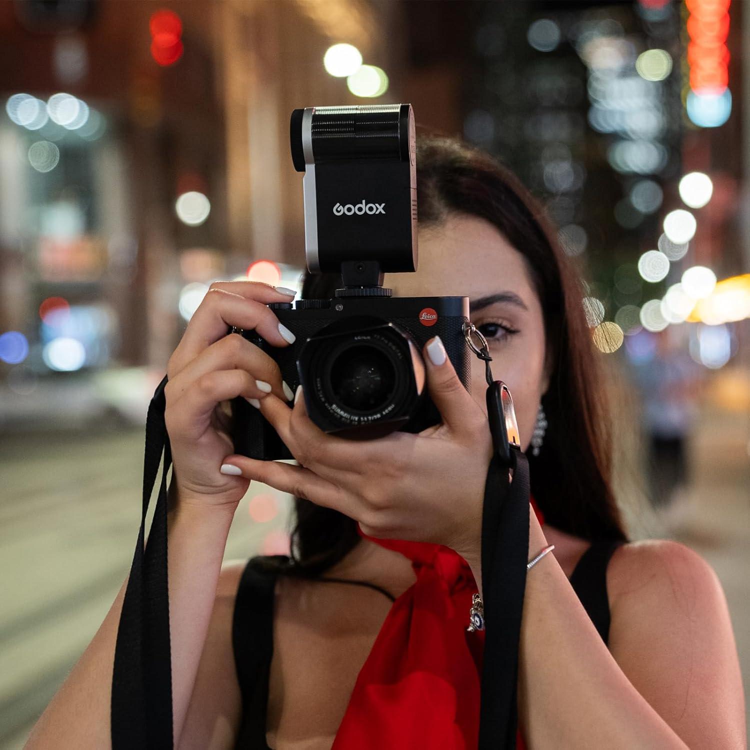 Flash Godox iA32 Mini para Cámara - 8 Niveles de Potencia