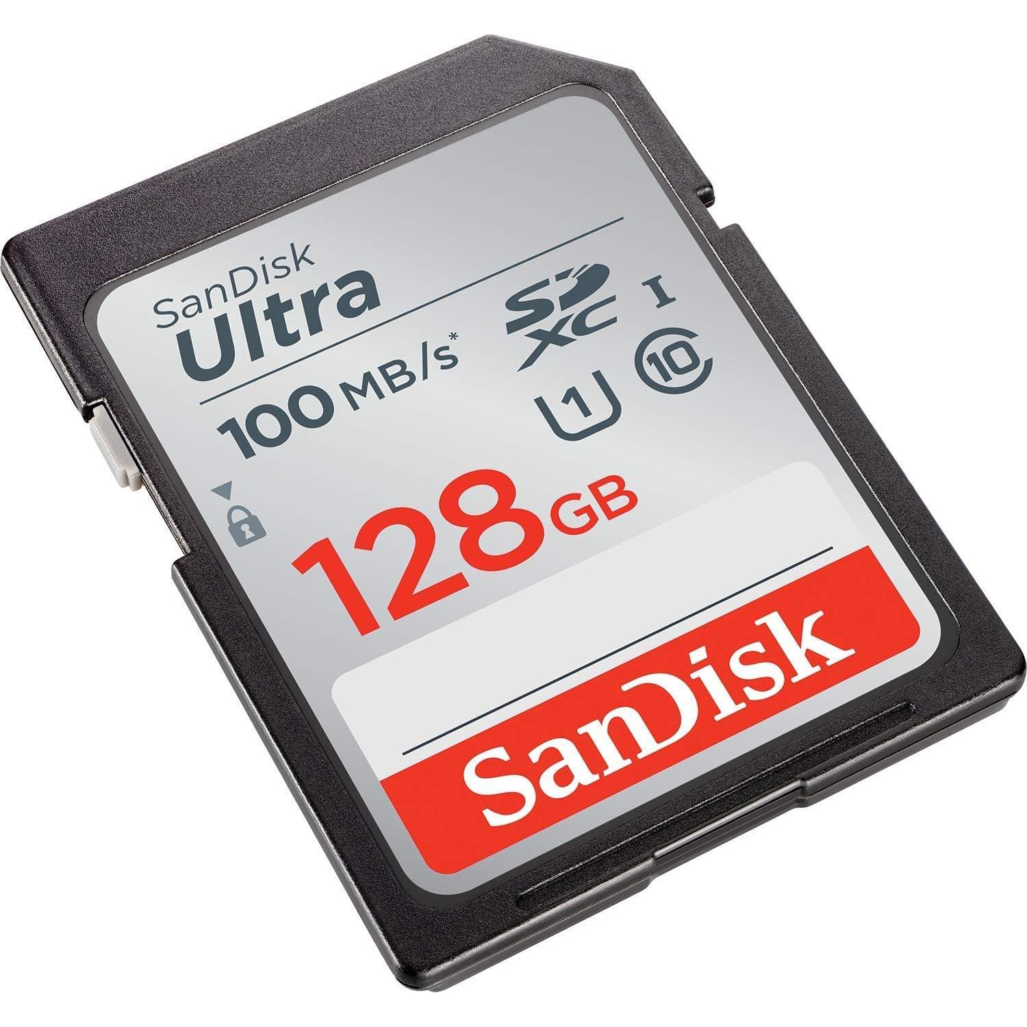 Tarjeta SD SanDisk Ultra 128GB UHS-I para Cámaras Olympus
