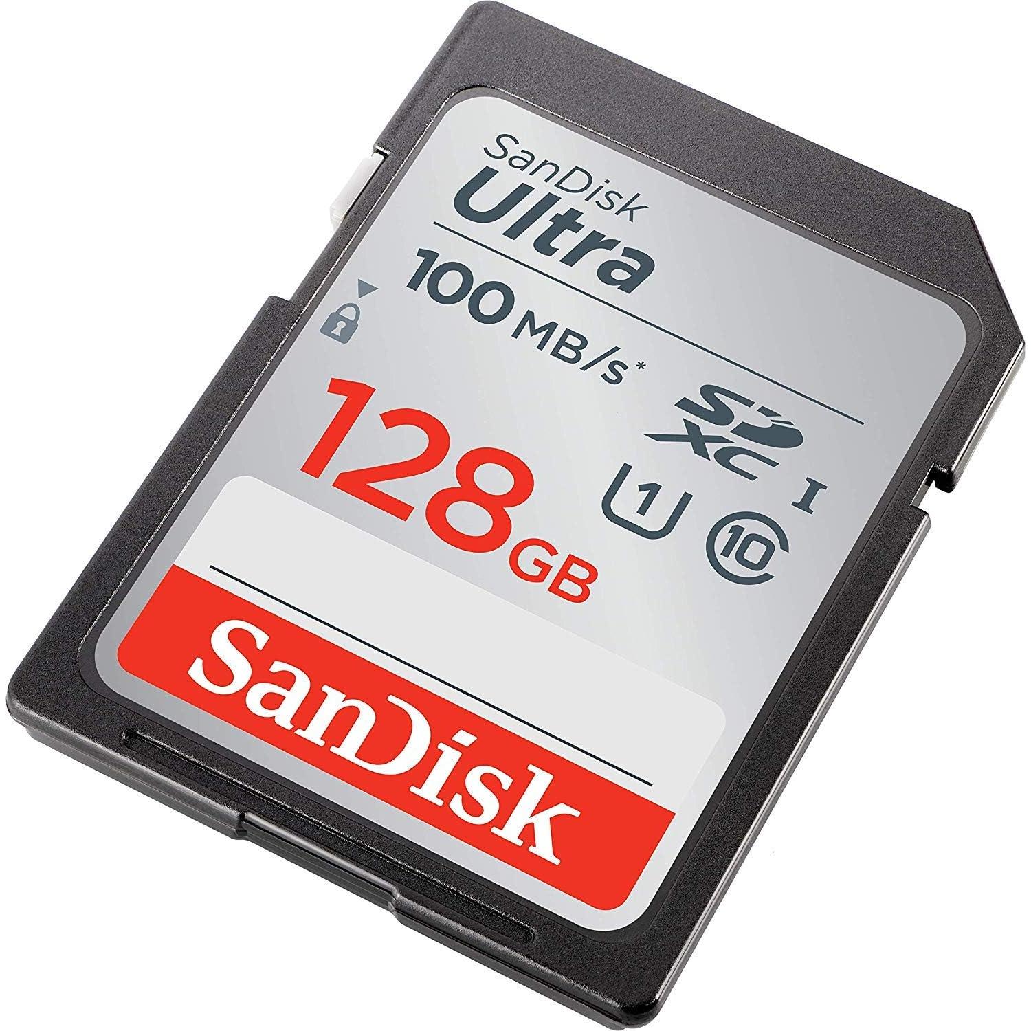 Tarjeta SD SanDisk Ultra 128GB UHS-I para Cámaras Olympus