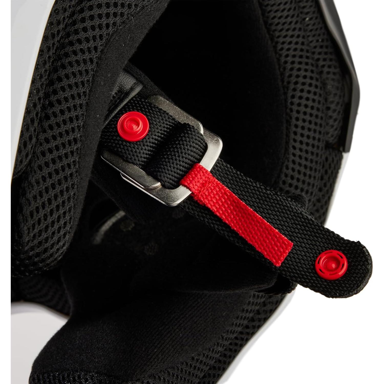 Casco de Motocross Fox Racing V1 Negro/Azul 2X Mips