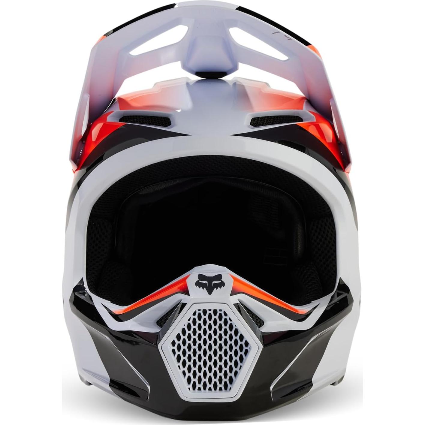 Casco de Motocross Fox Racing V1 Negro/Azul 2X Mips