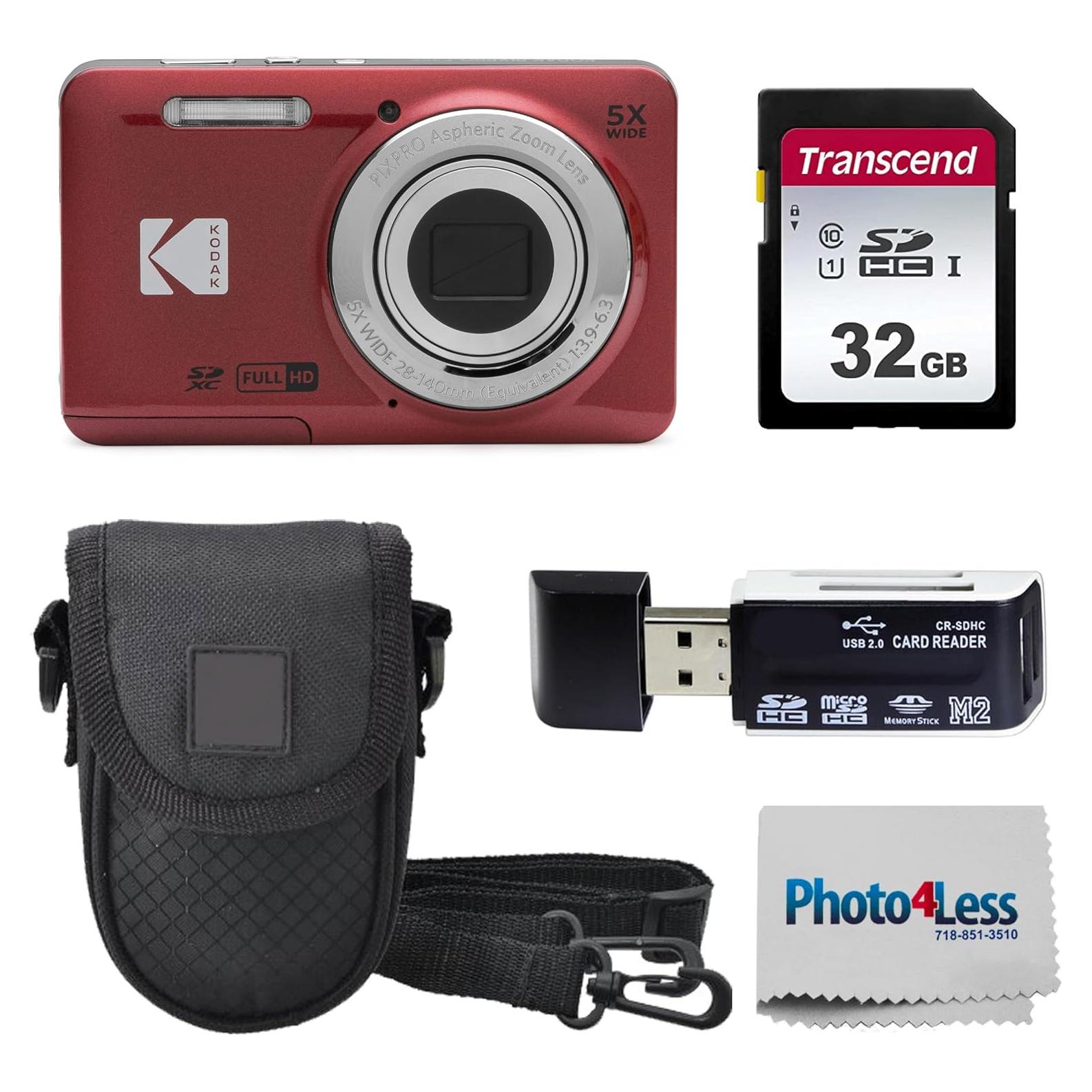 Cámara Digital Kodak PIXPRO FZ55 16MP 5X Zoom 28mm Full HD