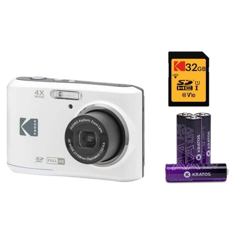 Cámara Digital KODAK PIXPRO FZ45 16MP Zoom 4X y Pantalla 2.7"
