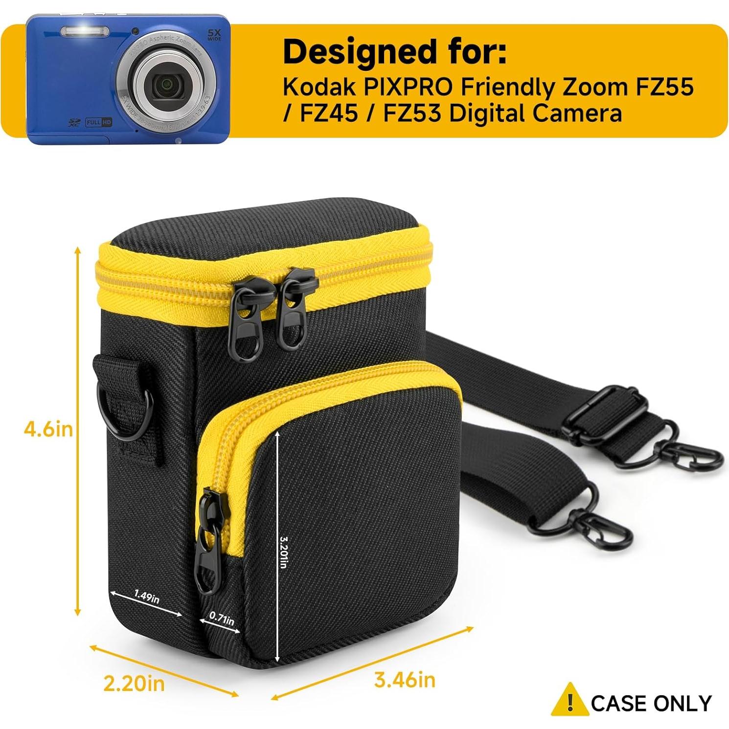 Funda de viaje para cámara Kodak PIXPRO FZ55/FZ45 16MP, ligera