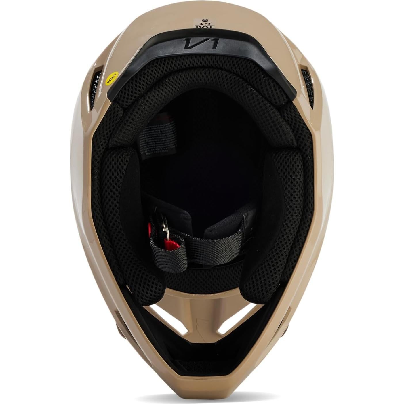 Casco de Motocross Fox Racing V1 Negro/Azul 2.68 kg