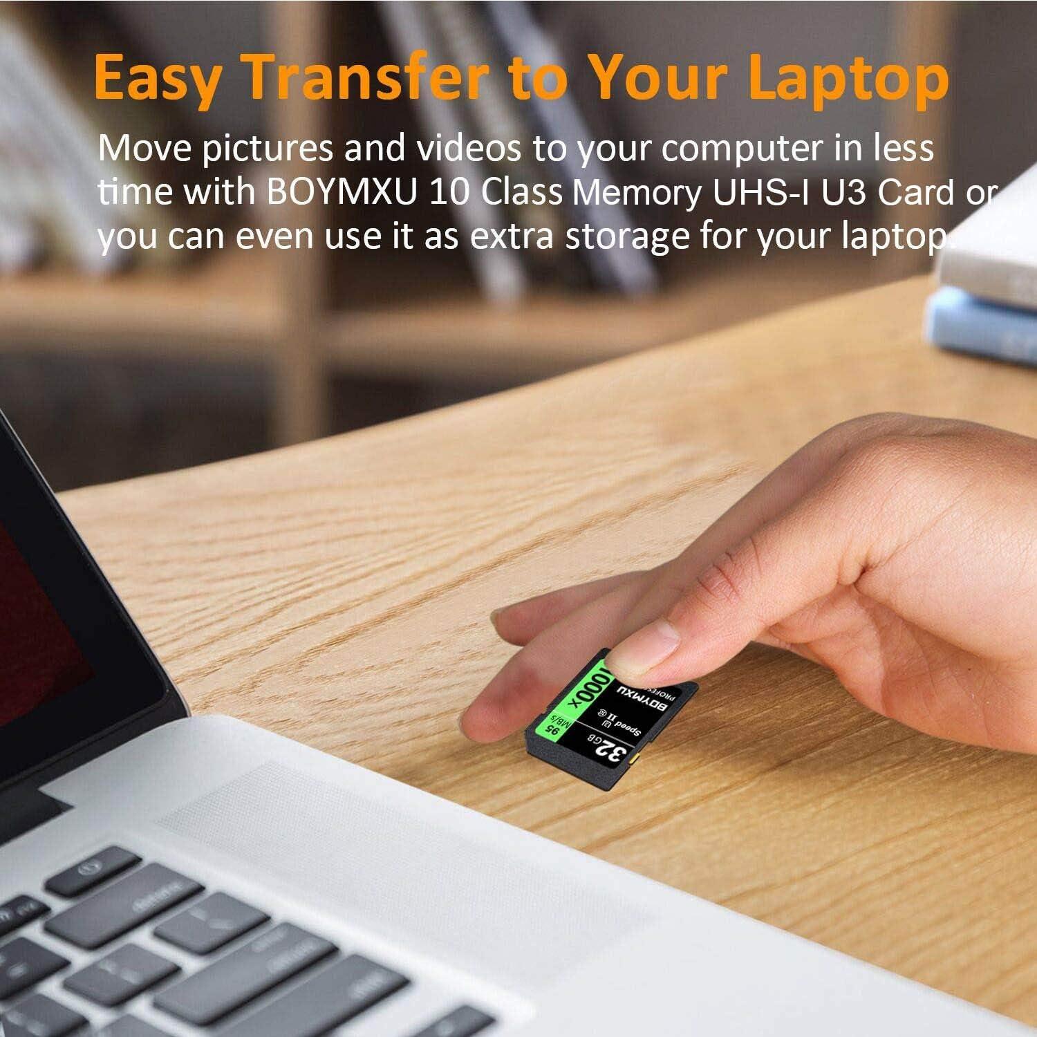 Tarjeta de Memoria 32GB BOYMXU U3 Clase 10 95MB/s