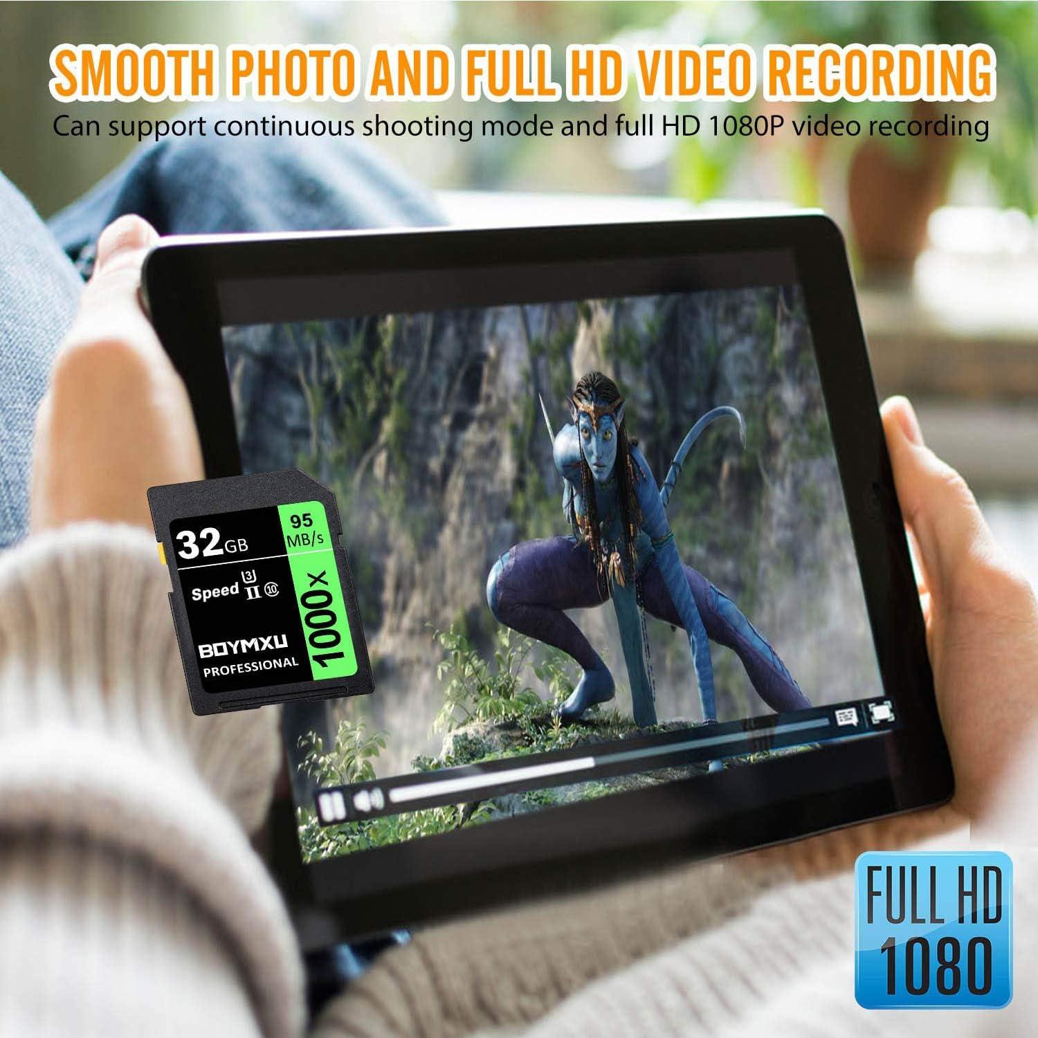 Tarjeta de Memoria 32GB BOYMXU U3 Clase 10 95MB/s