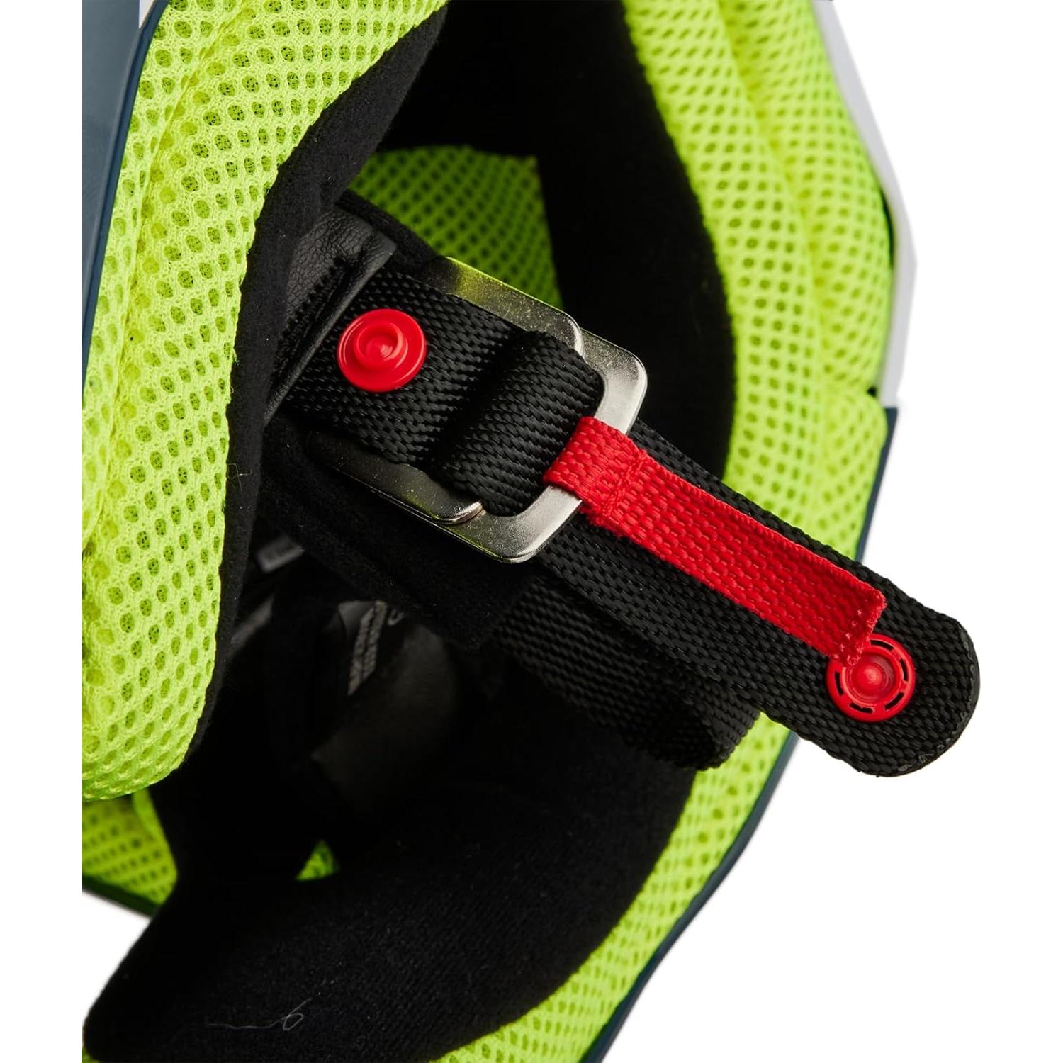 Casco de Motocross Fox Racing V1 Negro/Azul 2.68 kg