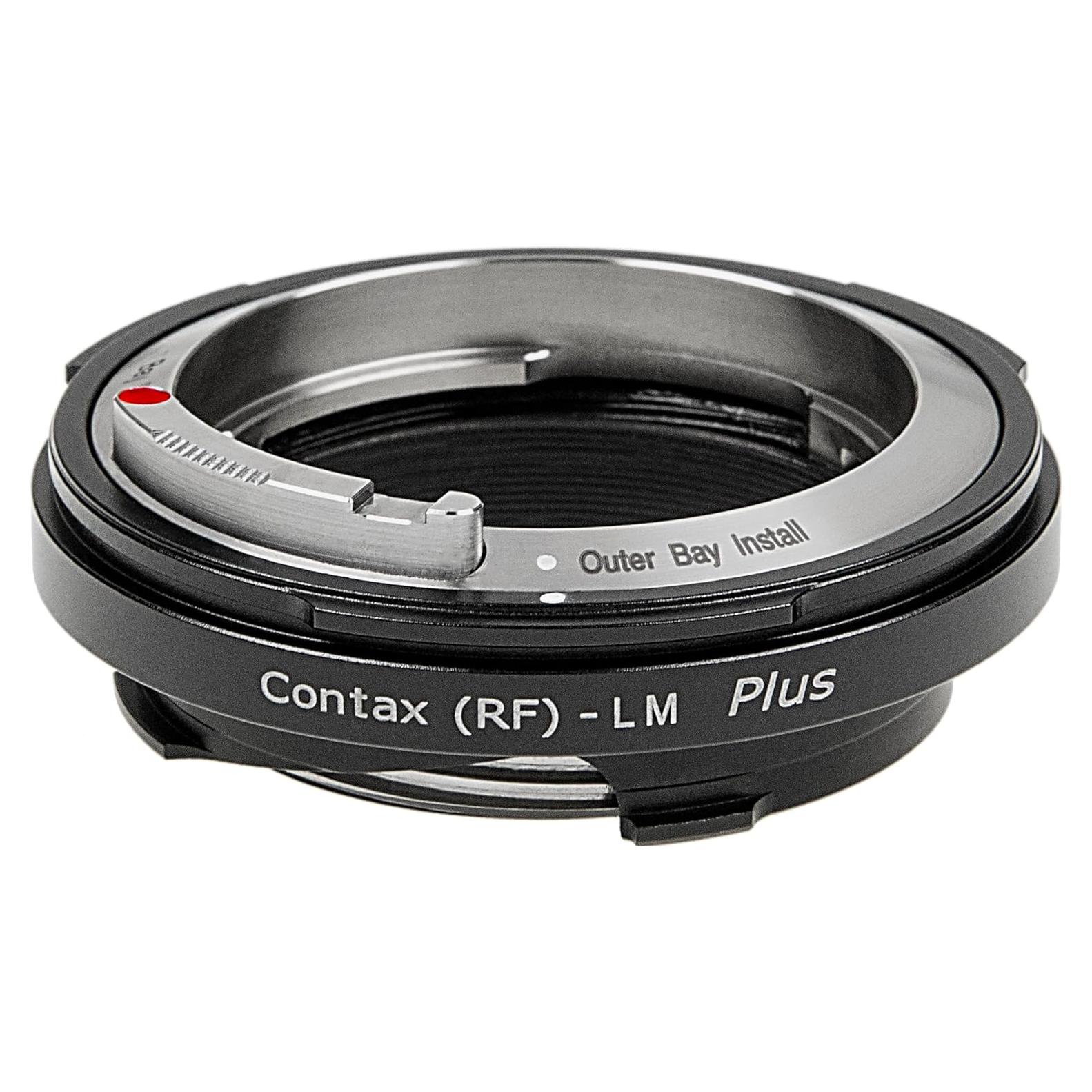 Adaptador de Lente Fotodiox Contax RF a Leica M - Enfoque Infinito