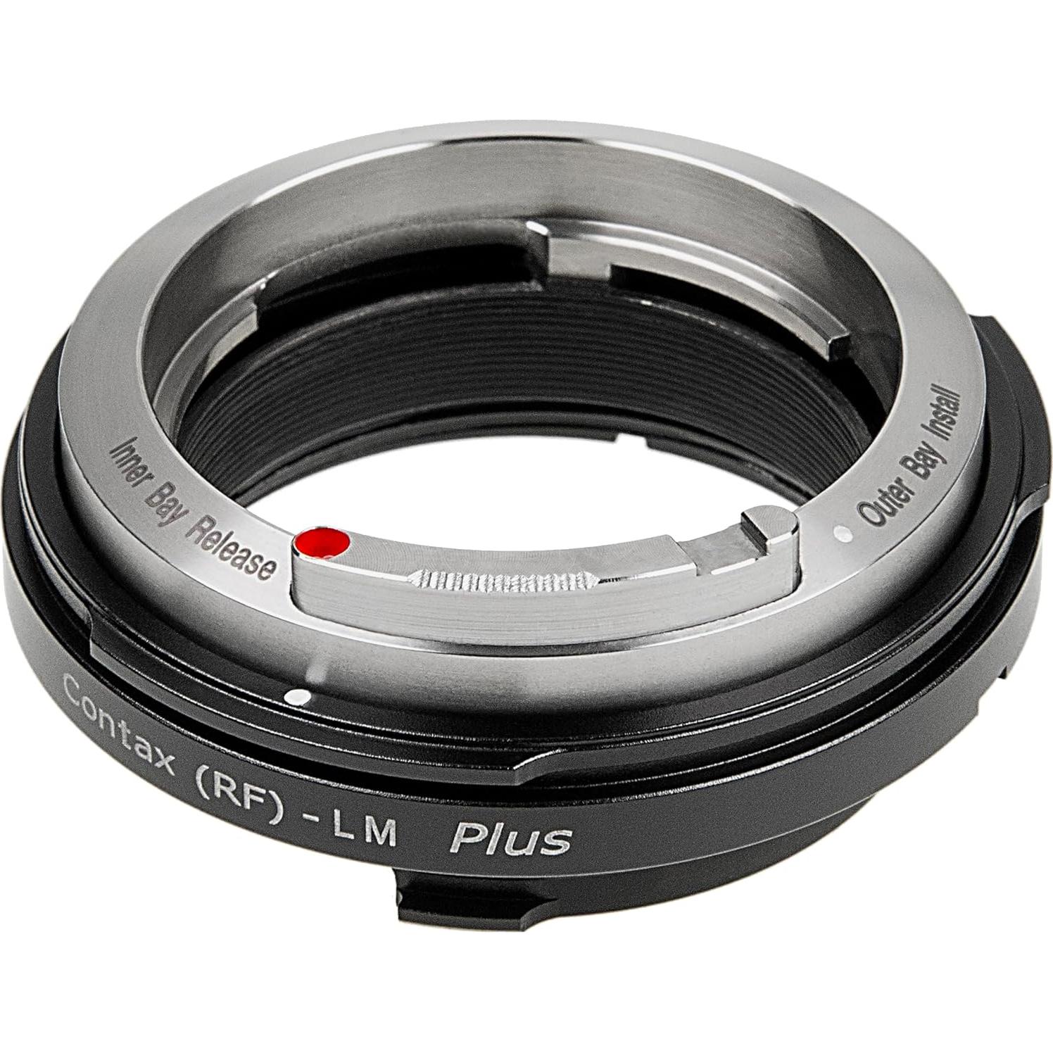 Adaptador de Lente Fotodiox Contax RF a Leica M - Enfoque Infinito