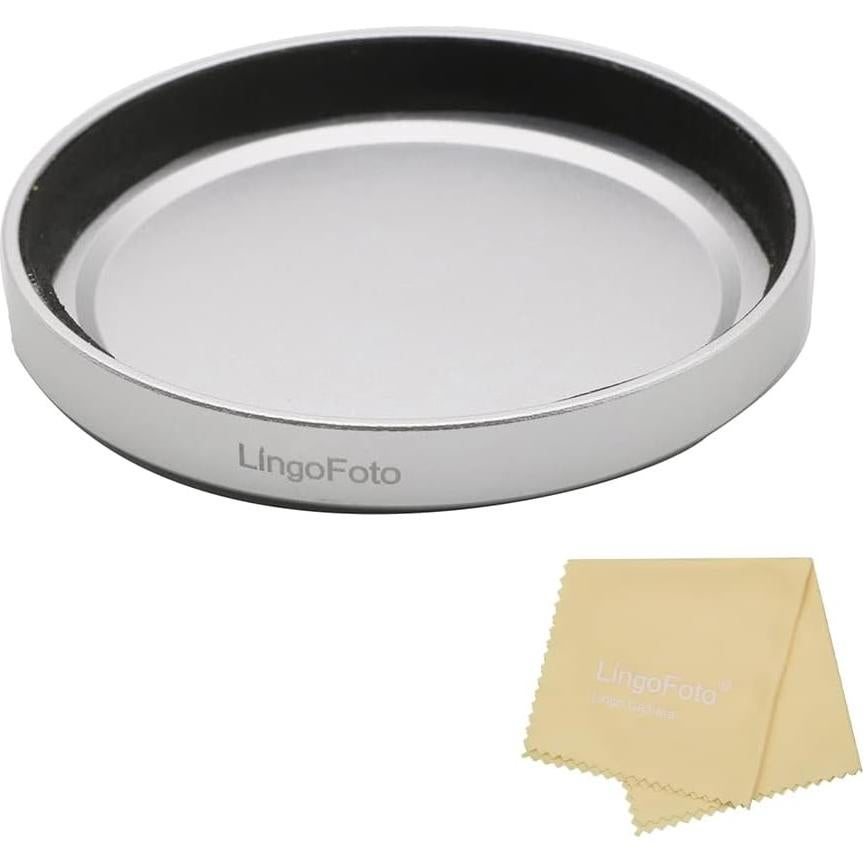 Tapa Frontal de Lente de Metal Contax GK-54 57mm con Paño