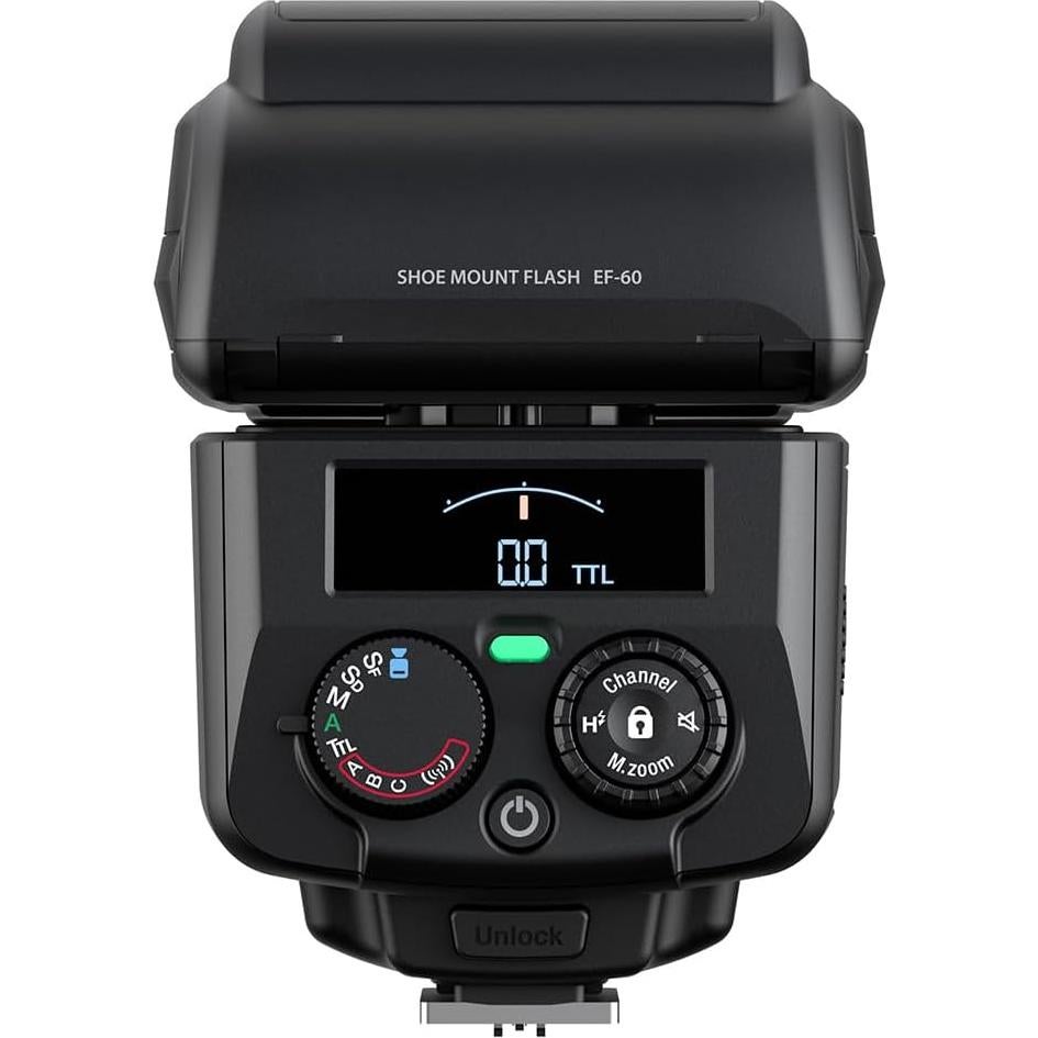 Flash de Zapata Inalámbrico Fujifilm EF-60 Negro