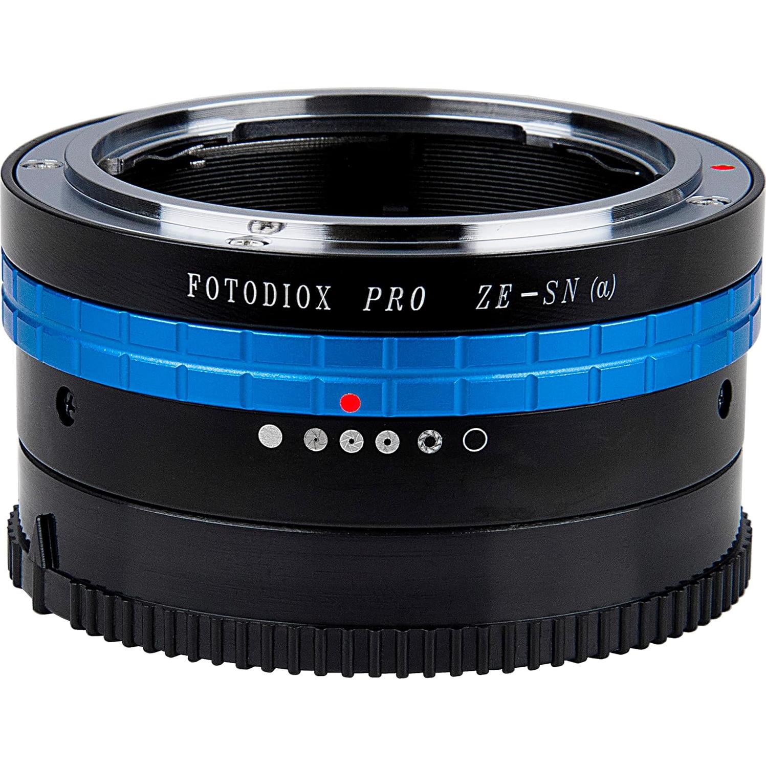 Adaptador de Montura Fotodiox Pro Mamiya ZE a DSLR Sony Alpha