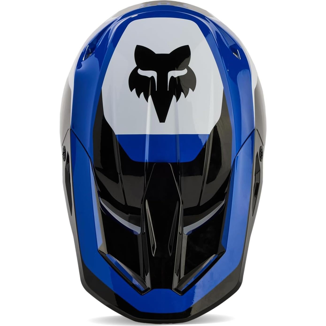 Casco de Motocross Fox Racing V1 Negro/Azul 2.68 kg