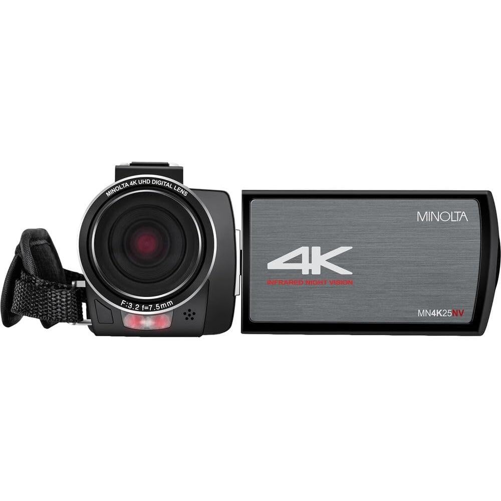 Cámara de Video Minolta MN4K25NV 4K UHD 30MP Visión Nocturna