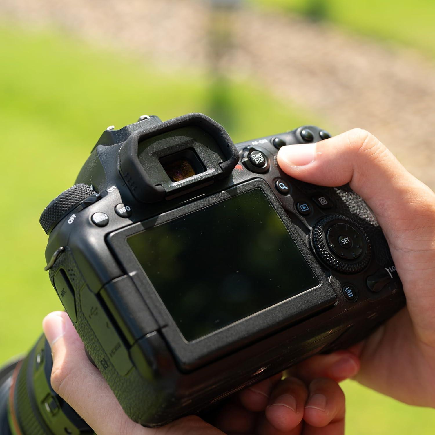 Copa Ocular Reemplazo JJC para Canon EOS 10D a 90D - 2 Piezas