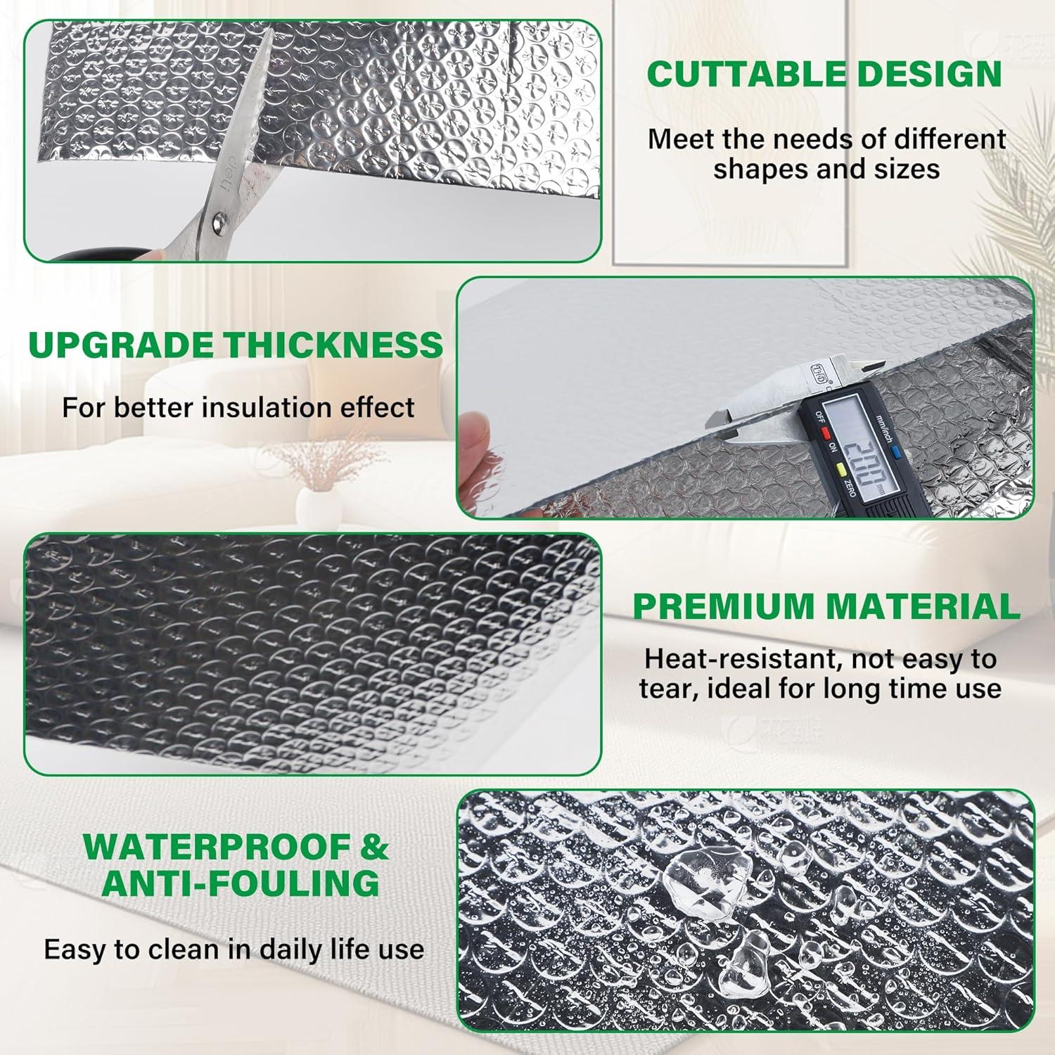 Rollos de Aislamiento Reflectante winemana 61cm x 3.05m