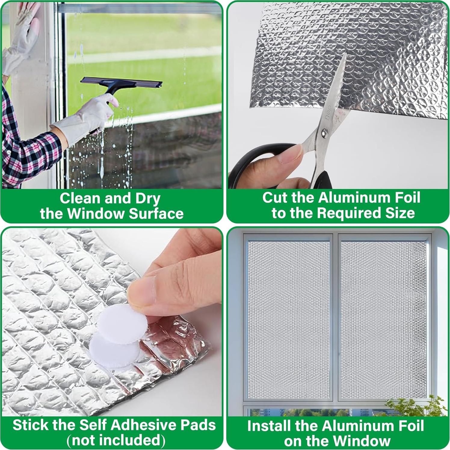 Rollos de Aislamiento Reflectante winemana 61cm x 3.05m