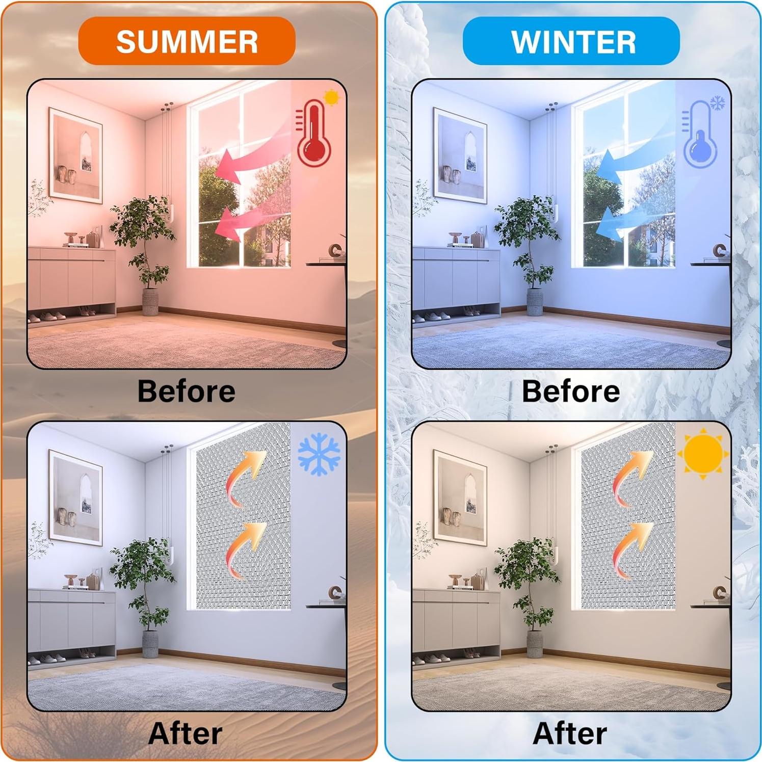 Rollos de Aislamiento Reflectante winemana 61cm x 3.05m