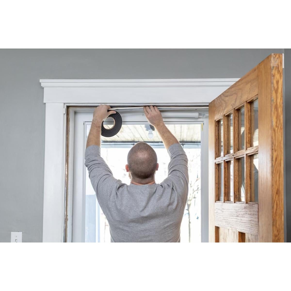 Cinta de Espuma Autoadhesiva Duck 2 Rollos 6.1m Sellado Climas